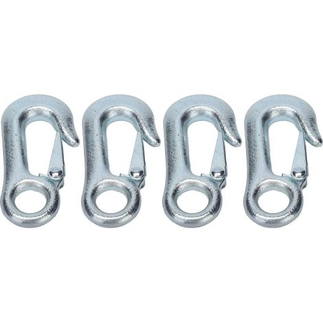 Treuil de Remorquage Robuste en Acier forgé – Kit de Treuil à Chape galvanisé avec Loquets pour Remorque – Compatible avec Les Camionnettes ATV UTV SUV (108  20mm) (1/5)