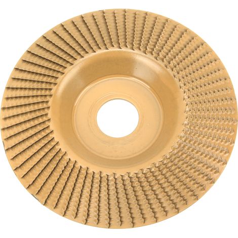 Verschleißfeste 125-mm-Hartmetall-Schleifscheibe für Holz, goldfarben (1/5)