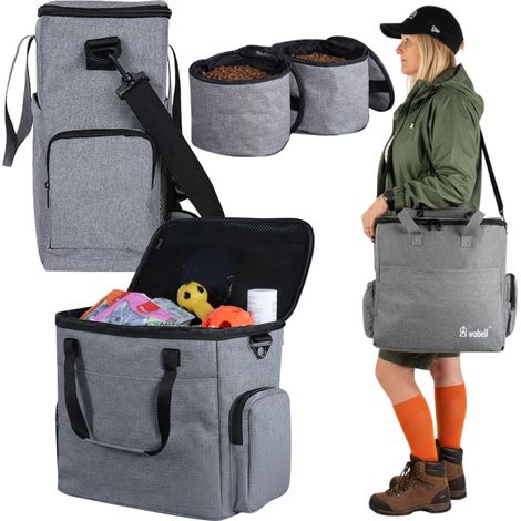 Bolsa de viaje para kit de comida para perros CAT