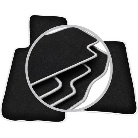 Tapis de sol Carlux argentés pour : Smart Roadster (2002-2005) (1/5)