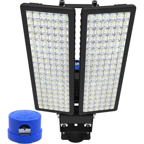 200W 28000LM LED Floodlight with Twilight Detector 6500K (1/5)