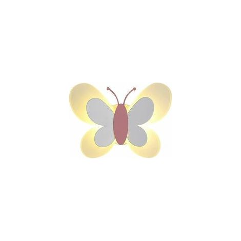 EASYCOMFORT Applique Murale Intérieure Led Applique Murale Papillon Mignon Compatible Avec Décoration Murale Décor De Chambre D'enfant, Lampe De Chevet, Veilleuse Intérieure