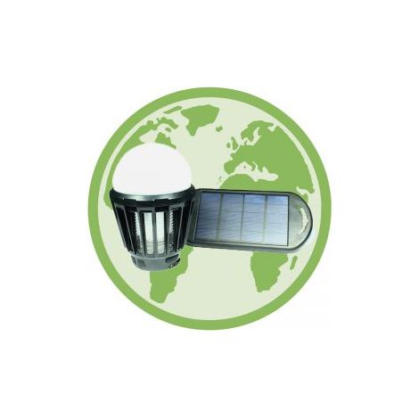 Lanterne solaire LED portable POWERplus Mosquito, répulsif à moustiques (1/2)