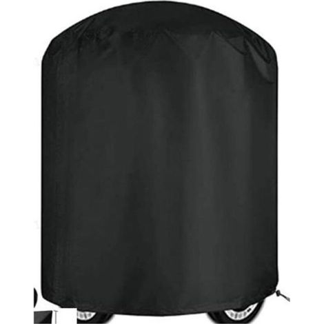 Housse barbecue rond Weber 420D Oxford imperméable Ø71x79cm noir (1/2)