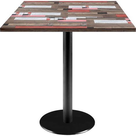Table 70 x 70 cm - modèle Rome bois redden wood