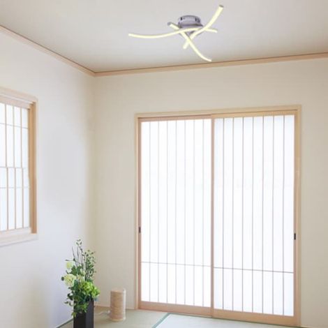 Plafonnier LED avec fourche pour chambre, balcon, salon 85-265V (1/5)