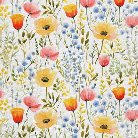 Tela decorativa para exteriores Oxford - Flores - DX2182 (1/5)