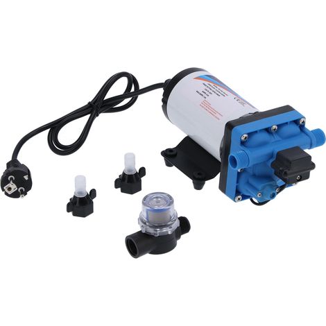 Micropompe à membrane électrique AC haute pression auto-amorçante pour nettoyage, 15L/min 4.0GPM, prise UE (220V) (1/5)