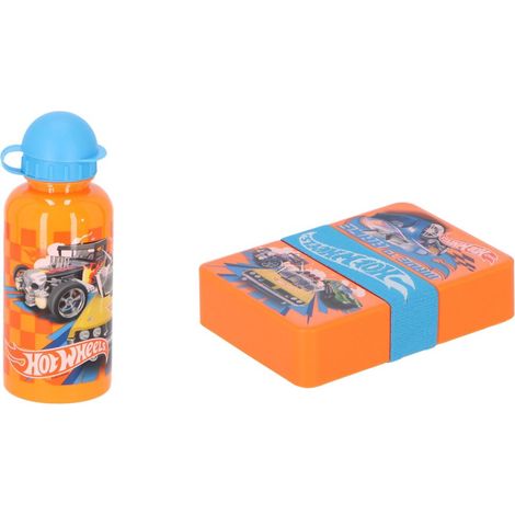 Hot Wheels Lunchbox-Set mit einer passender Trinkflasche für unterwegs (1/5)