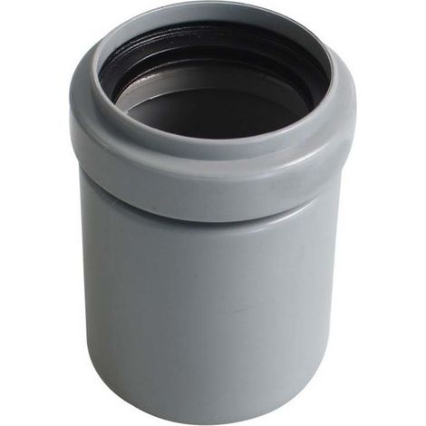 Raccord de tuyau droit en PVC de 50 mm à 40 mm pour baignoire, évier de cuisine, bac de douche (1/4)