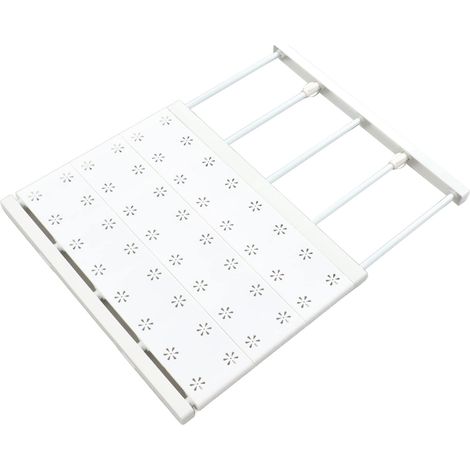 Étagère de placard extensible, peu encombrante, séparateurs de vêtements robustes pour la maison (longueur 38-60 cm) (1/5)