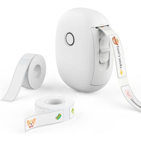 L13 Étiqueteuse Bluetooth,Etiqueteuse Auto adhésive Portable,Imprimante Etiquette Autocollante,Mini Imprimante Portable Thermique (1/5)