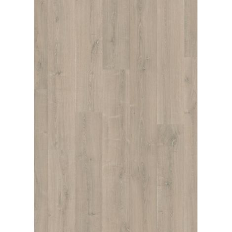 Quick-Step – Lot de 8,19m² de parquet stratifié chêne beige brossé extra-mat 9mm – Résistant à l'eau – Compatible sol chauffant – Classe 32 (1/3)