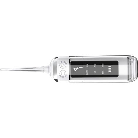 Buse dentaire électrique portable 6 vitesses réglables, irrigateur oral blanc pour nettoyage dentaire, soin bucco-dentaire extérieur, jet d'eau rechargeable (1/5)