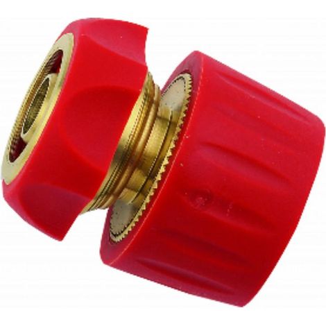 FPLUS empalme rapido 1/2 stop laton 408l , EMPLAME RAPIDO DE LATON ENGOMADOCON STOP EN BLISTER.