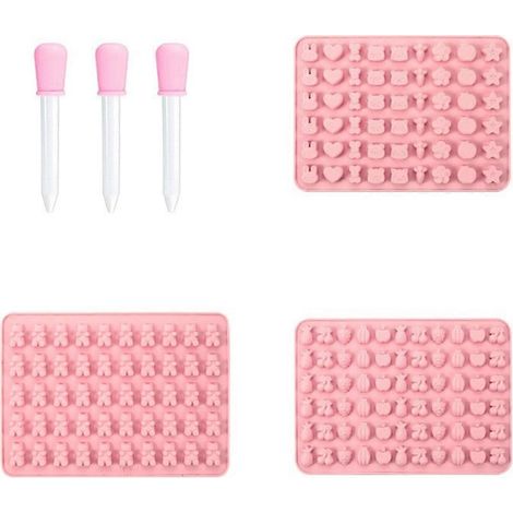 Moule à fruits et animaux en silicone à faire soi-même, moule à gelée pour aliments faits maison (comme illustré) (1/5)