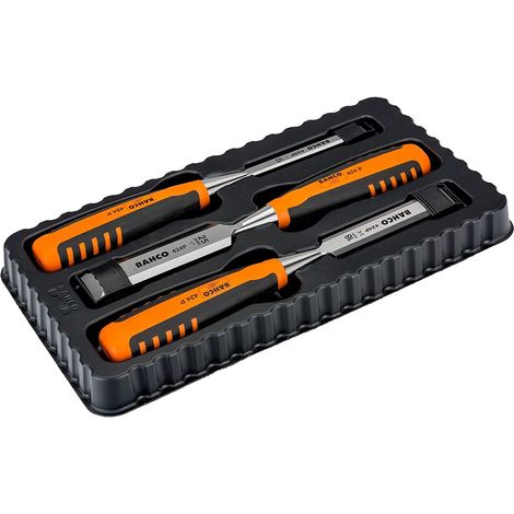 424-P Bevel Edge Chisel Set Of 3