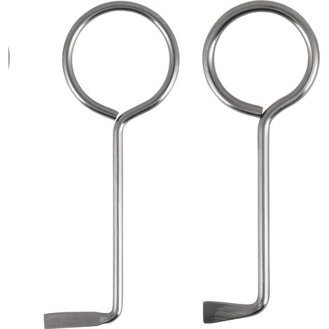 2 Clé Passe Partout Universelle en Forme de L Outil de Crochetage Serrure (1/5)