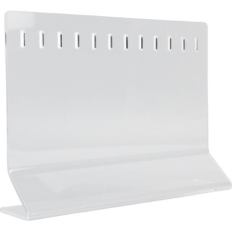 Transparenter Angelköder-Präsentationsständer aus Acryl, Aufbewahrungsständer mit 12 Löchern für Angelzubehör (1/5)