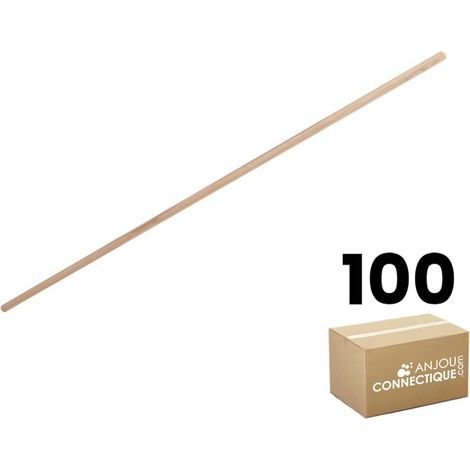 100 Manches en bois pour épandeur béton et balais de cantonniers - KS Tools