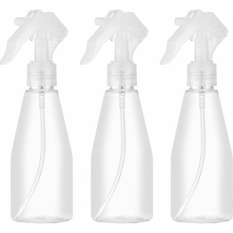 VURAHOME - 3 Pcs 200 Ml Petit Flacon Pulvérisateur En Plastique Transparent Mini Atomiseur - Pour Pulvérisateur D'Eau / Pulvérisateur De Plantes (1/5)