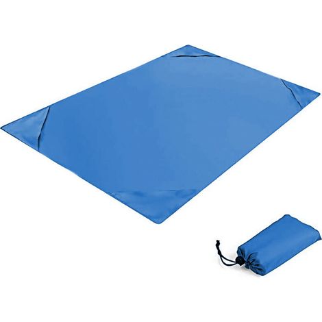 Mini-Picknickdecke im Taschenformat, leicht und strapazierfähig, wasserdicht (1/5)