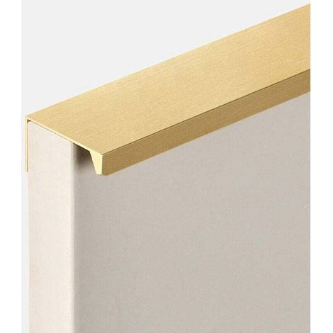 Unsichtbare Schubladengriffe aus Metall, 8 Stück, für moderne Küchenschränke, verdeckte Beschläge aus Aluminiumlegierung (1/4)