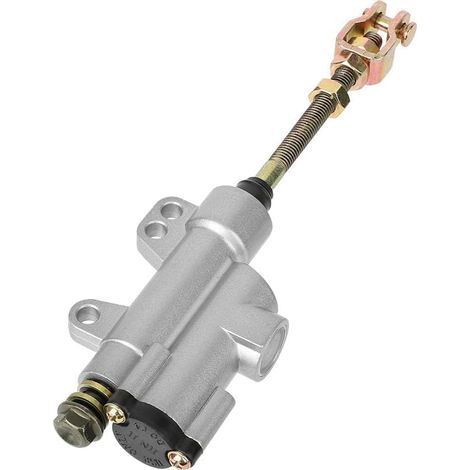 Pompe Maître-Cylindre de Frein arrière Convient pour Chinois Dirt Pit Bike Sunl Pitster Thumpstar 110 125 140cc (ARGENT) (1/5)