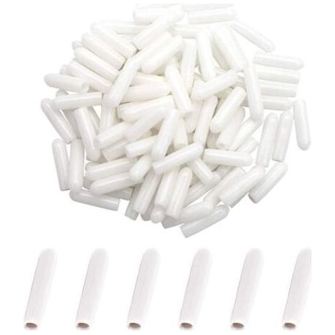 Lntyq Capuchons pour Lave-Vaisselle Panier[100 Pièces], Capuchon du Lave-Vaisselle, Capuchons pour Panier à Vaisselle, Accessoires Lave-Vaisselle, Antirouille(Blanc) (1/5)