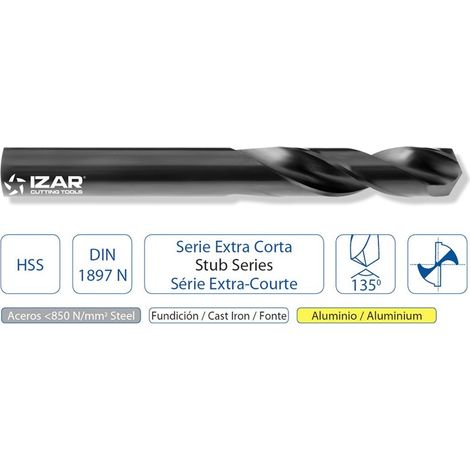 Mèche à tôle 6,5mm IZAR MB065P (1/2)