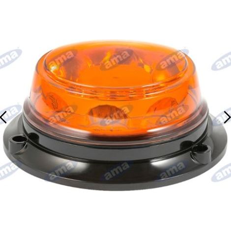 Baliza led base plana h 61mm L 145mm máquina agrícola autopropulsada 12-24V 55401