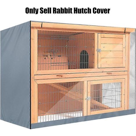 Housse pratique pour cage à lapin, en tissu Oxford imperméable, pour animaux de compagnie. (1/5)