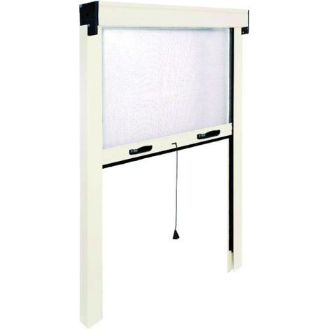 ZANZARIERA VERTICALE IN KIT col. Bianco (RAL 9010) cm.100x240