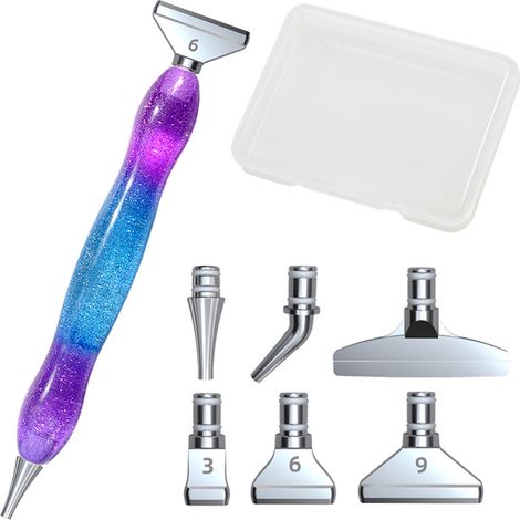 Le kit d'outils pour peinture diamant est durable et facile à utiliser. (1/5)