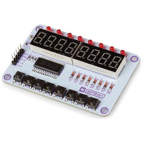 Modulo display chiave chip TM1638 (1/3)