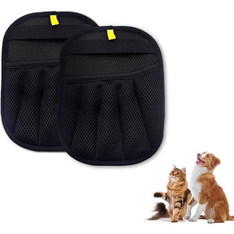 Gant Toilettage Animal - 2 pièces, Gant Toilettage Animal Mesh - Anti-Poil/Réutilisable (1/5)