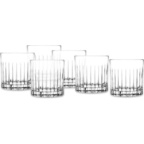 RCR Cristalleria Italiana Timeless - DOF - Set da 6 Bicchieri in Vetro