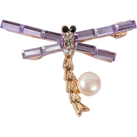 Elegante e raffinata spilla a forma di libellula.