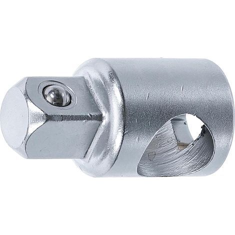 1 Adaptateur Poignée Coulissante 12,5 Mm Carré Mâle Acier Chromé Pour Rallonges (1/3)