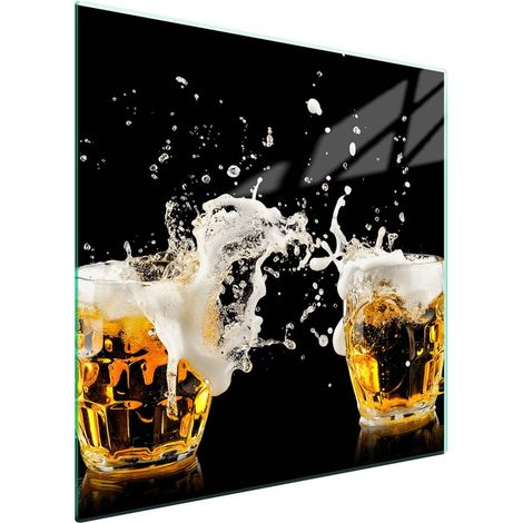 Protezione in vetro per piano cottura 50x52 Birra (1/5)