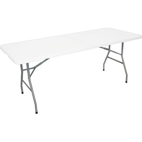 Tavolo pieghevole - 180 X 74 X 74 CM - carico 150 kg - 962051