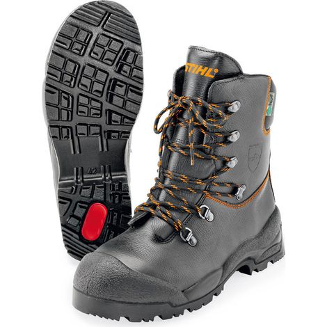 STIHL Bottes en cuir pour tronçonneuse MS, FUNCTION Taille 43 (1/2)