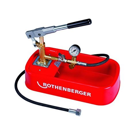 Rothenberger RP30 pompa di prova manuale 0 - 30 bar 20 ml / corsa ( 61130 )