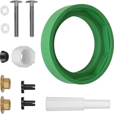 Lot de joints de rechange pour réservoirs de toilettes de 7,6 cm - Ensemble de raccords durables pour réservoirs de toilettes à cuvette (1/5)