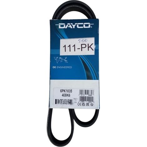6pk1035 cinghia poly-v alternatore servizi marca dayco (1/5)