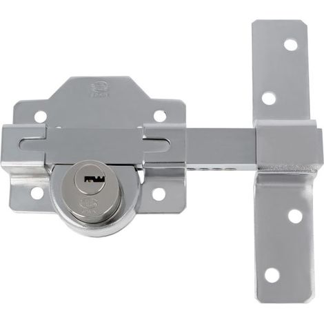 AMIG Verrou de sécurité 6 88 x 153 mm Acier Chromé brillant (1/5)