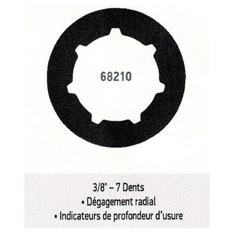 Bague de pignon OREGON 68210 (1/3)