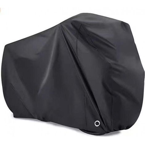 [NON UTILIZZATO] Telo copribici impermeabile Oxford, telo copribici/moto resistente alle intemperie, protezione da pioggia, polvere e neve, 200 x 110 x 70 cm (1/3)