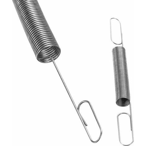 2 Ressort de régulateur, Acier, Compatible Briggs Stratton Classic Sprint Quattro Q35 Q45, Remplacement 691859 (1/5)