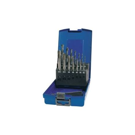 Jeu de tarauds pour machines DIN 371/376 C VA M3-M12 14 pièces HSS-Co Ku.-Kass.TECWERK (1/2)